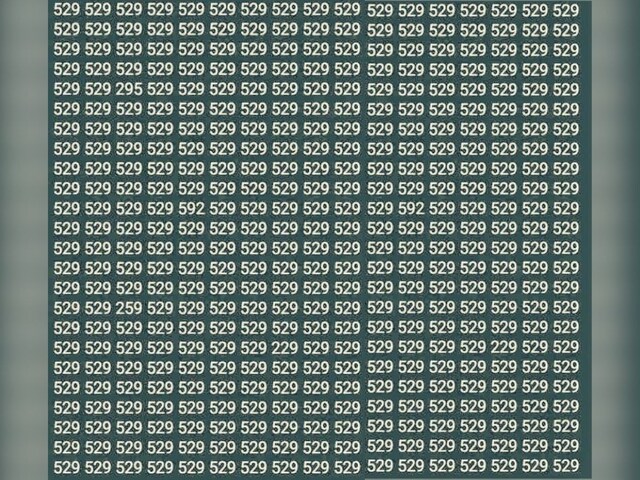 529 की भीड़ में ढूंढना है 259, वो भी सिर्फ 9 सेकंड में, आसान नहीं है काम!