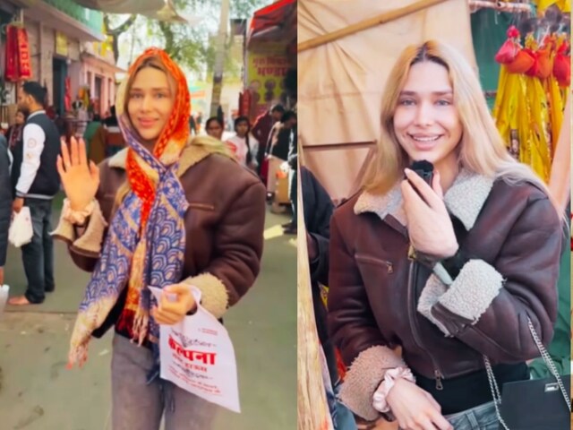 खाटू श्याम मंदिर पहुंची रशियन, सिर पर रखा दुपट्टा, ड्राइवर के साथ चली गई अंदर!