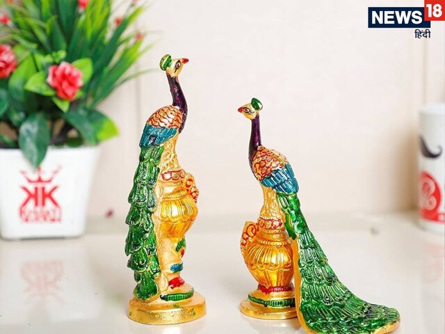 घर में लगाएं मोर की ये मूर्ति कभी नहीं रहेगी पैसों की कमी, किस्मत भी चमकेगी