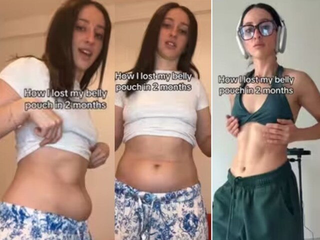 महिला ने बस 2 महीने में घटाया अपना बेली पाउच, बस 5 चीजों से टमी की पूरी फ्लैट