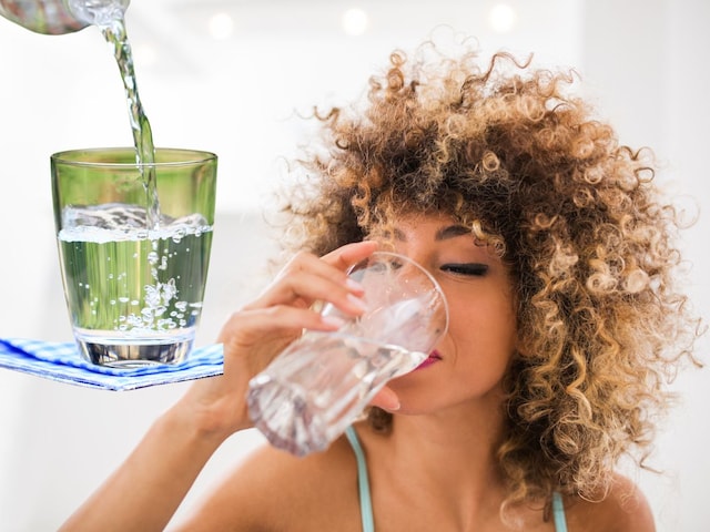 Are you drinking more water too? Reduce immediately or else every body part is affected