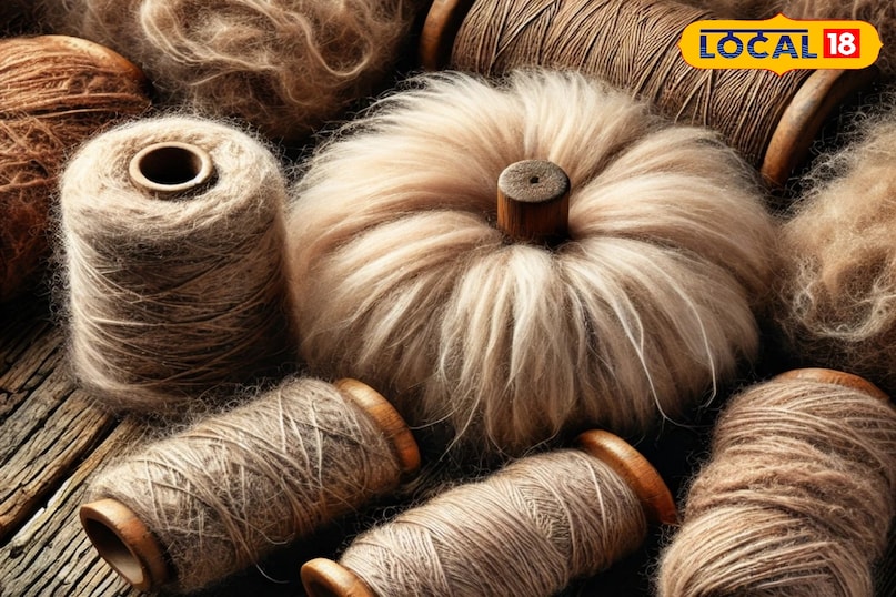 600 feet long thread is made with 2 kg of hair