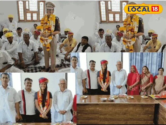 बेटी पहली बार वर्दी पहने हुए घर पहुंची, छाती से सलामी चौड़ी हो गई