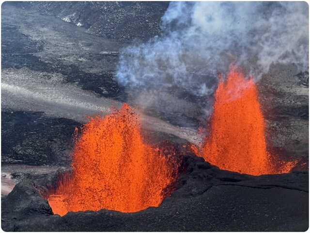 किलाउआ ज्वालामुखी फिर फटा, हवाई में एक हफ्ते बाद लावा की बारिश, छठा विस्फोट