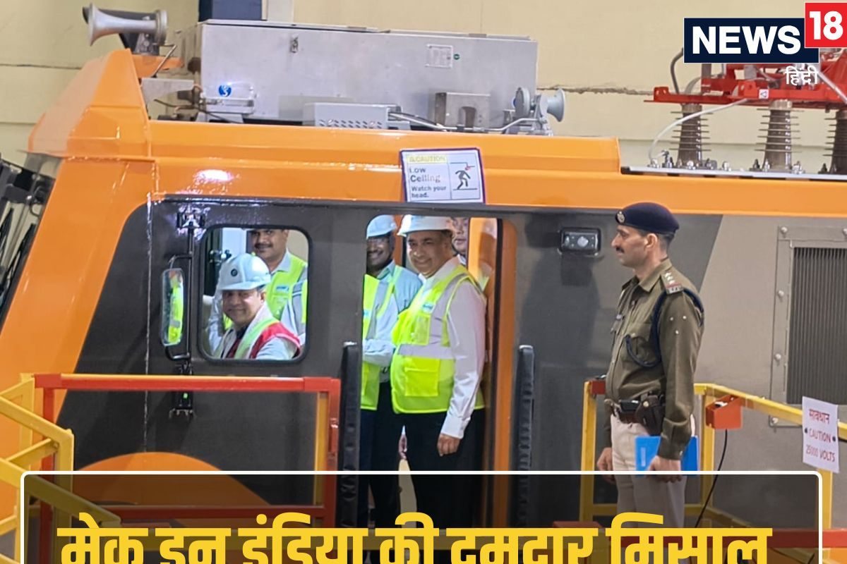 9000 HP दोगुनी रफ्तार रेलवे ने बना लिया दमदार इंजन हवा से बात करेगी ट्रेन