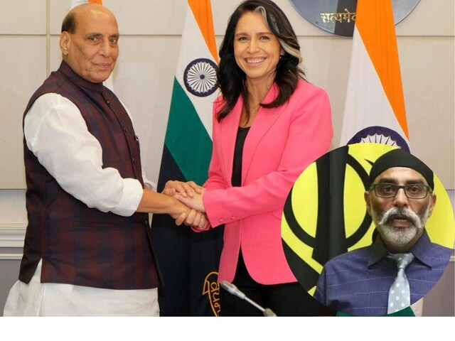 What India mentioned Pannu's organization to Tulsi Gabbard, the wind became tight What India mentioned Pannu's organization to Tulsi Gabbard, the wind became tight