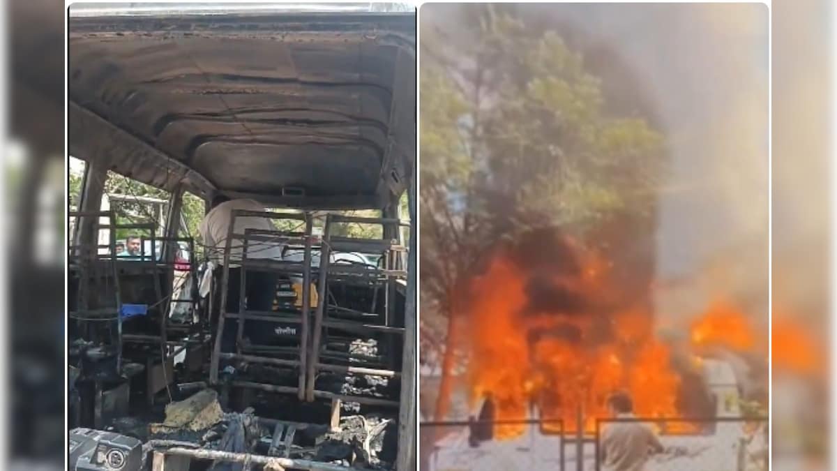 Pune Bus Fire News: ट्रैवलर आग हादसे पर पुलिस का बड़ा खुलासा, ड्राइवर ने  सेंट्रल लॉक किया और फिर लगा दी आग - News18 हिंदी