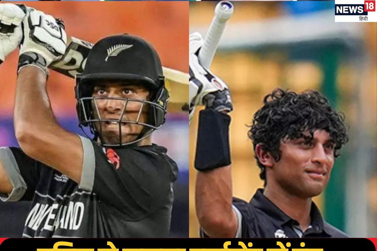 विराट-रोहित के सामने से गोल्डन बैट ले उड़े रचिन, 4 मैचों में बनाए 263 रन