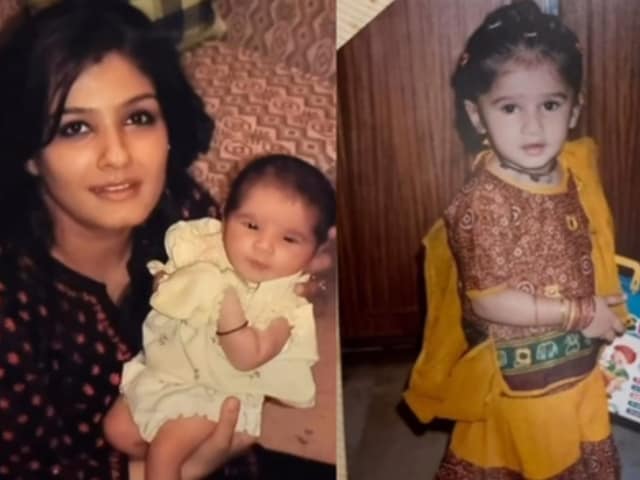 Raveena Tandon's 'shadow', a daughter of 20 years, looted Rasha Raveena Tandon's 'shadow', a daughter of 20 years, looted Rasha