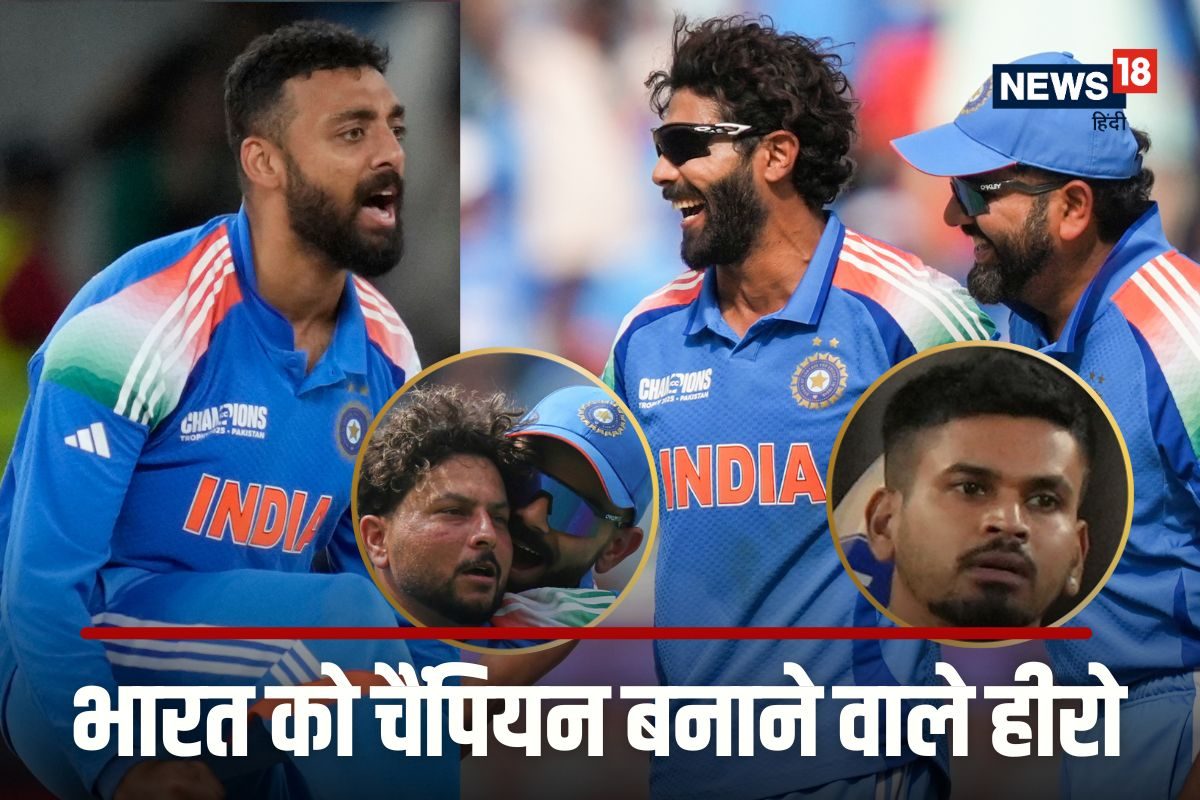 रोहित की कप्तानी पारी, वरुण-कुलदीप की फिरकी, श्रेयस... भारत की जीत के 5 हीरो