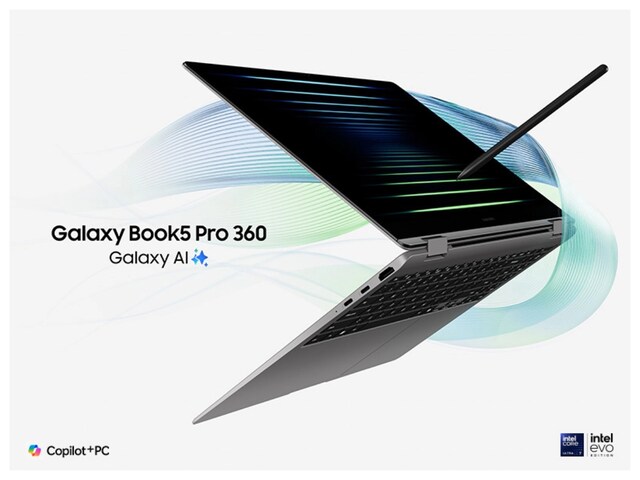 Samsung ने लॉन्‍च क‍िया AI फीचर वाला Galaxy Book5, 25 घंटे चलती है बैटरी