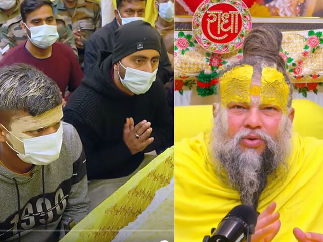 Meat to protect the nation ... What did Premanand Maharaj say to the army officer