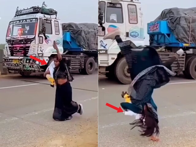 Strange-news-OMG-news-weird-news-unearthly-story-ghostly-news-bizarre-news-2025-03-2f8ad93382cc539973c121311a0a0484 Woman's viral video: Stunts in black saree with child, but truth came out