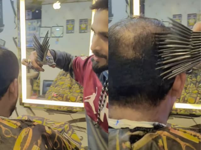 Untitled-design-3-2025-03-556914834ff07cdc8af01651b4b3a4a3 None hair on the head, but 15 scissors using the barber, what is this new jugaad which is going viral on social media