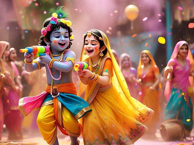 अभी खत्म नहीं हुई होली, ब्रज में 22 मार्च तक इन जगहों पर खेली जाएगी होली