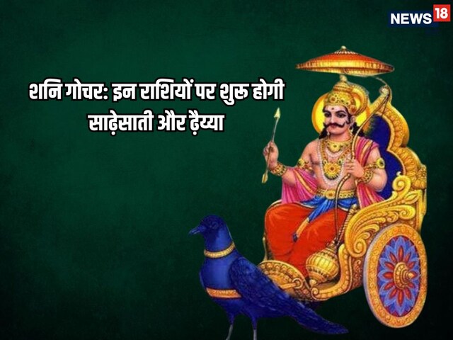 मीन में शनि गोचर से इन राशियों पर शुरू होने वाली है शनि की साढ़ेसाती और ढैय्या