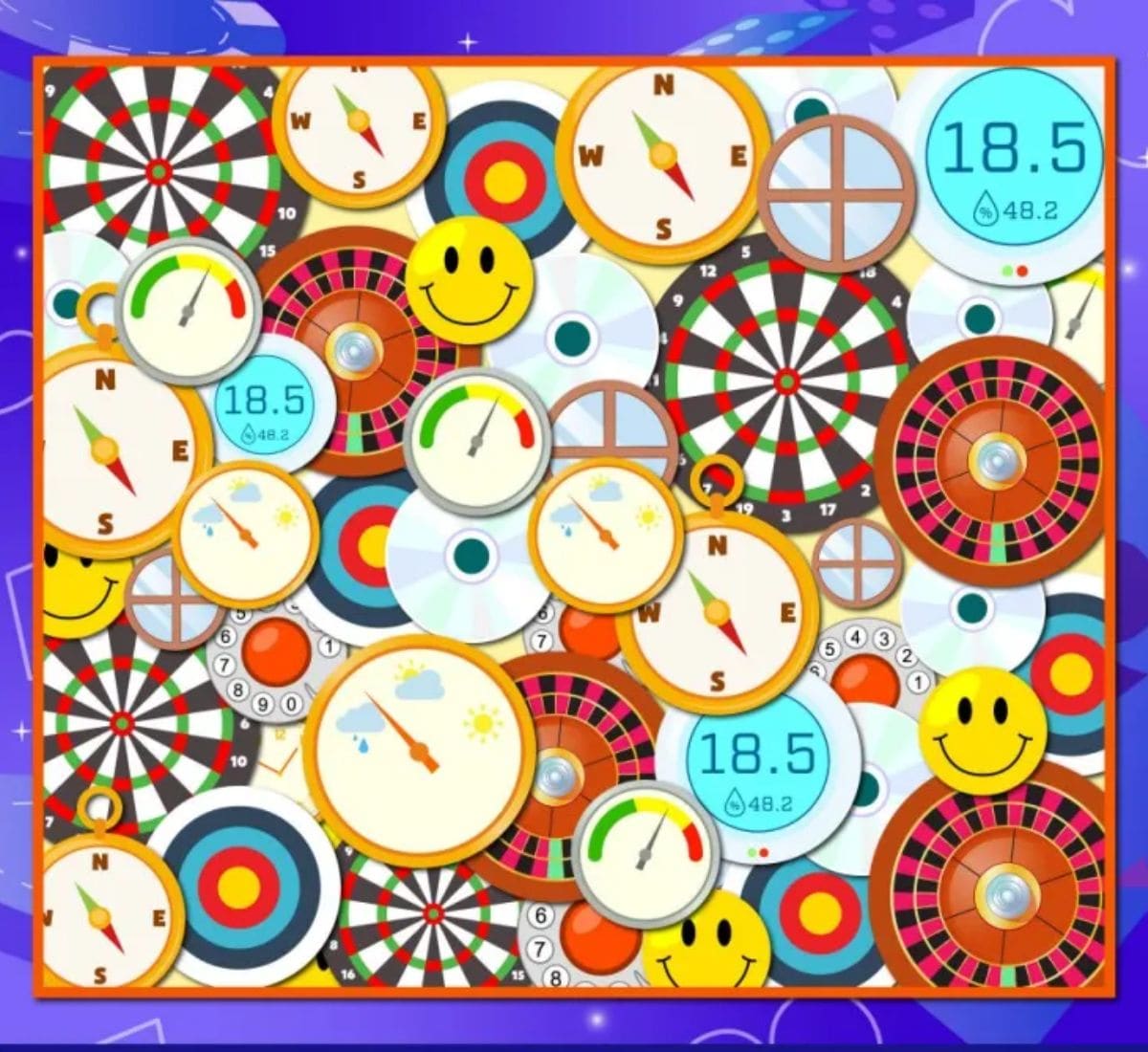 can-you-find-clock-in-5-seconds-mind-game-Neuroscientist-Dr-Rahul-Jandial-1200-x-1200-px-1200-x-1100-px-2025-03-33d6e5f501794fb27f07d9b3d9ff5fc6 New puzzle for mental workout: Find a clock hidden among round things