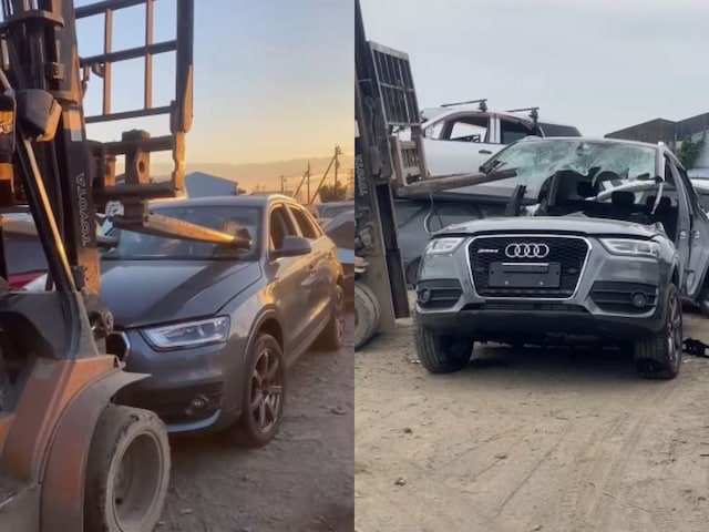 car-scrapyard-2025-03-a3509085efc488623c82bb9566f0e46a Luxury vehicles worth crores were standing in the field, the person did such a condition with a machine, you will also eat pity!