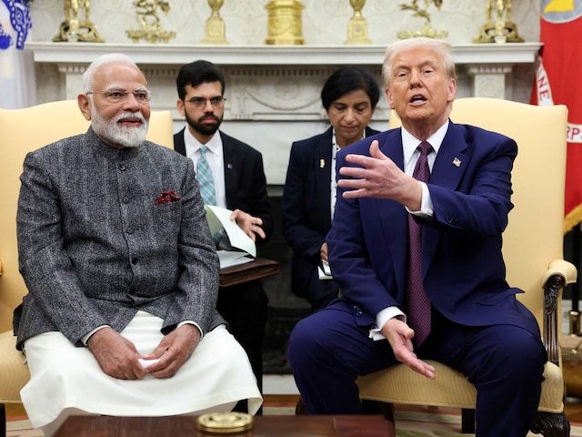 Modi's podcast all over the world, Donald Trump shared the video himself Modi's podcast all over the world, Donald Trump shared the video himself
