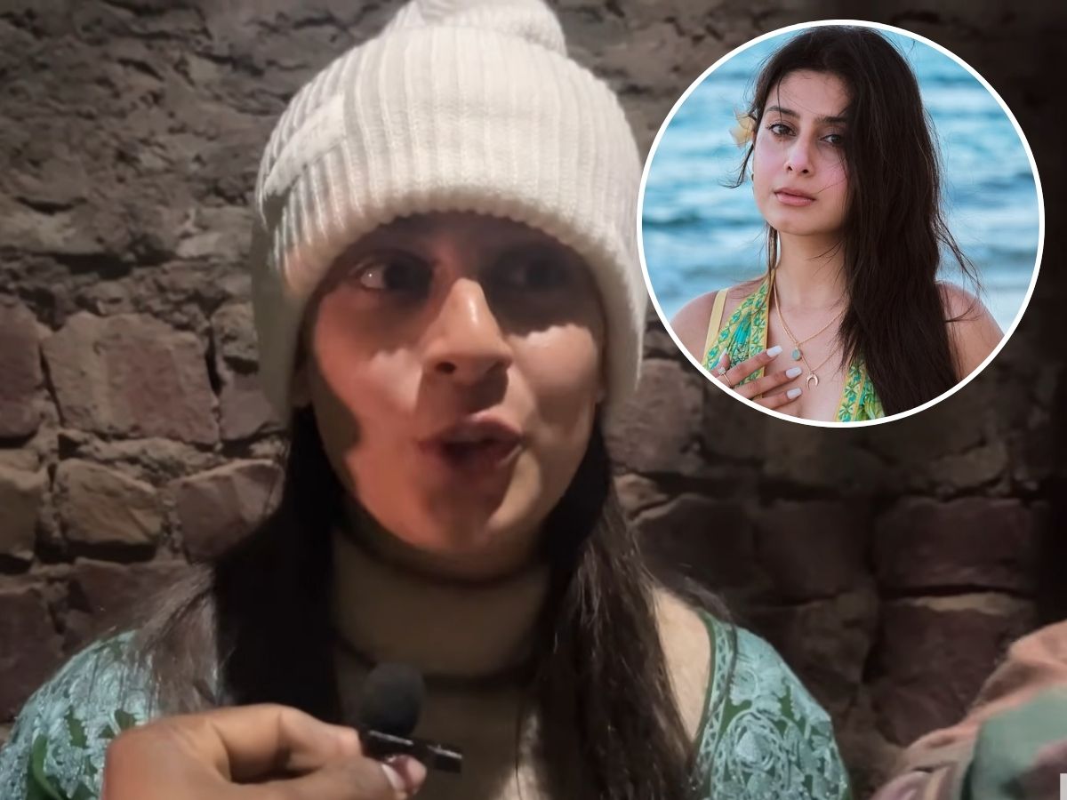 famous TV actress Isha Malviya reached to visit Sant Premanand ji