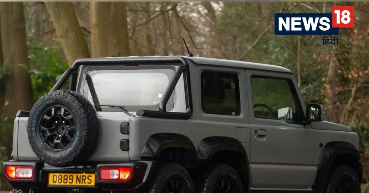 This is a 6 -wheel Suzuki Jimny, Thar's 'father' in performance, difficult to believe in price