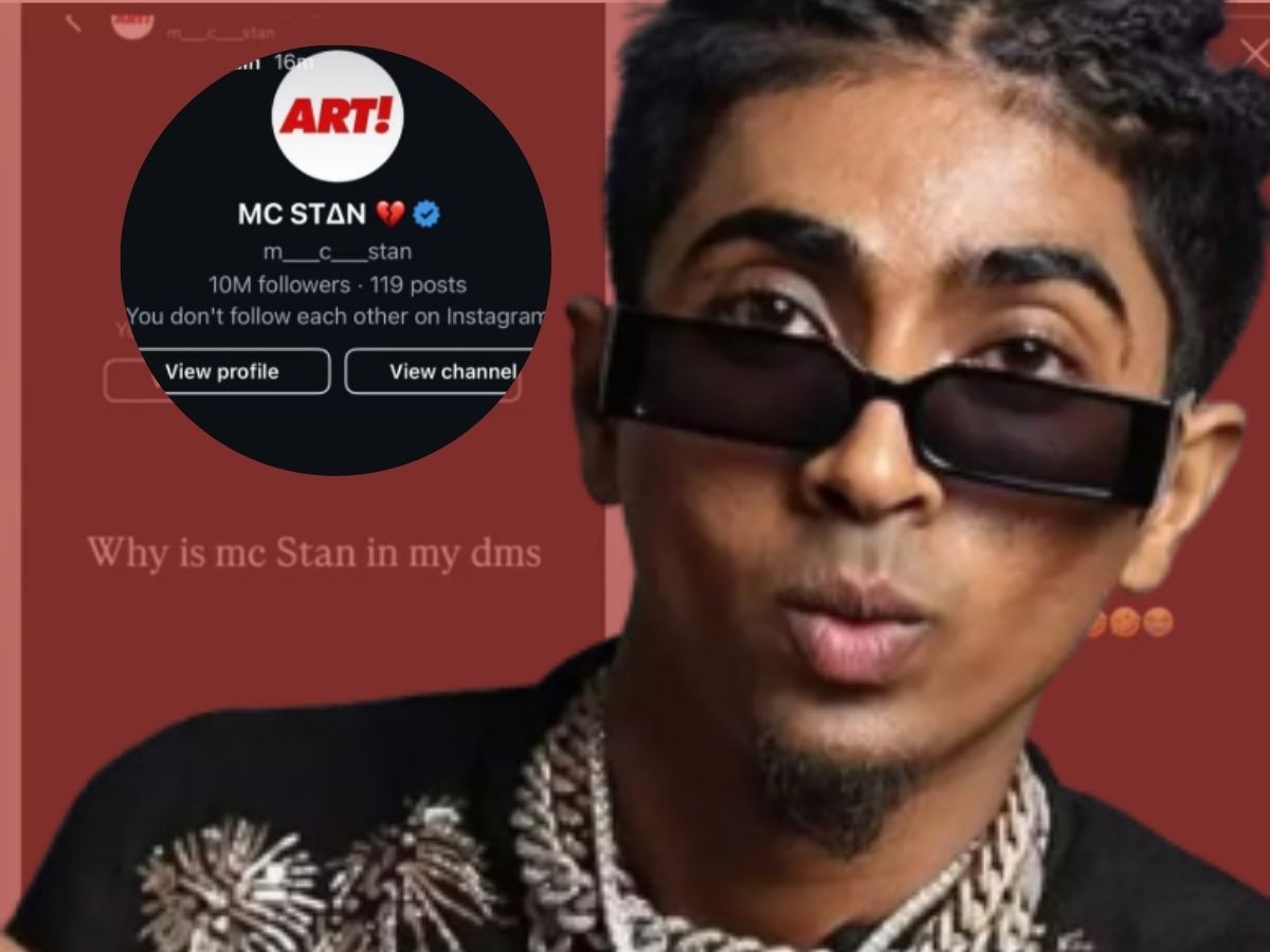 MC Stan made cheap messages to girls, such split language in DMS, trolls MC Stan made cheap messages to girls, such split language in DMS, trolls