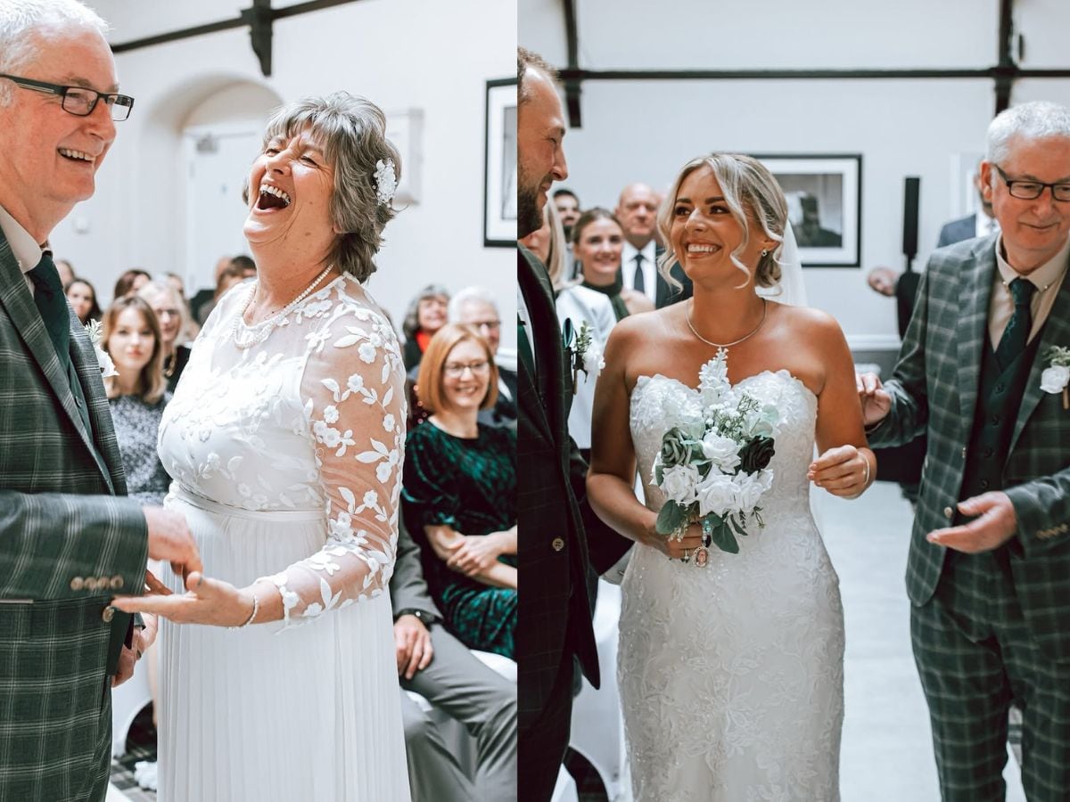 mother-daughter-wedding-1-2025-03-c377b54f3399314830a770c3274bb5ad The first daughter was married, then the mother also got married, both became brides on the same day, married!