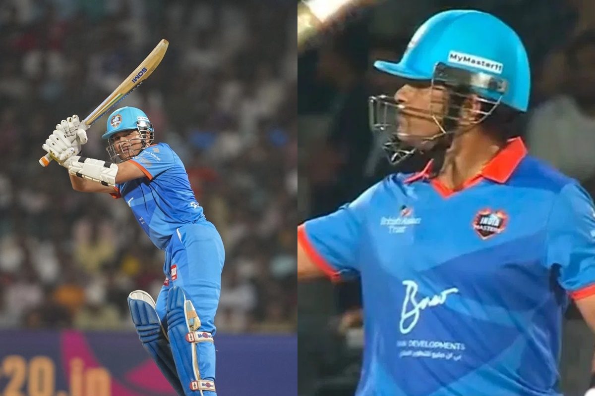 52 साल की उम्र में 18 वाला जोश, सचिन तेंदुलकर ने 27 बॉल में ठोकी तूफानी फिफ्टी