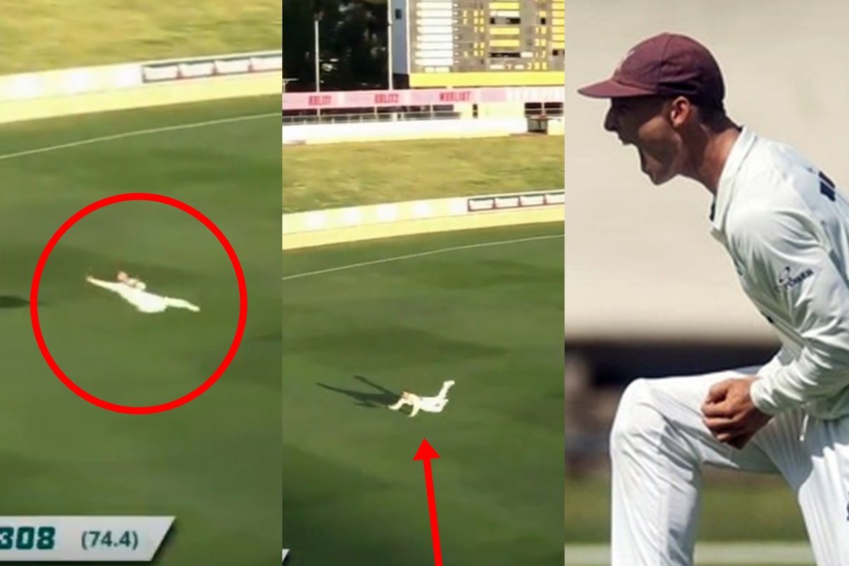 बाप रे बाप...! मैदान पर स्पाइडर मैन, ये कैच था या जादू, सचिन भी हक्के-बक्के