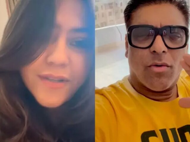 Ekta Kapoor's taunt on Ram Kapoor's weight loss, 'Looks very good 55 kg ..' Ekta Kapoor's taunt on Ram Kapoor's weight loss, 'Looks very good 55 kg ..'