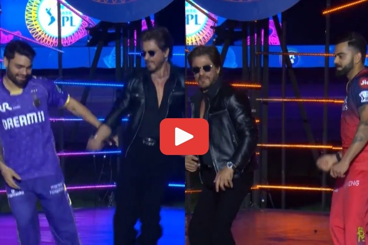 विराट से झूमे जो पठान.. रिंकू से लुट पुट गया... शाहरुख खान ने ली क्लास, VIDEO