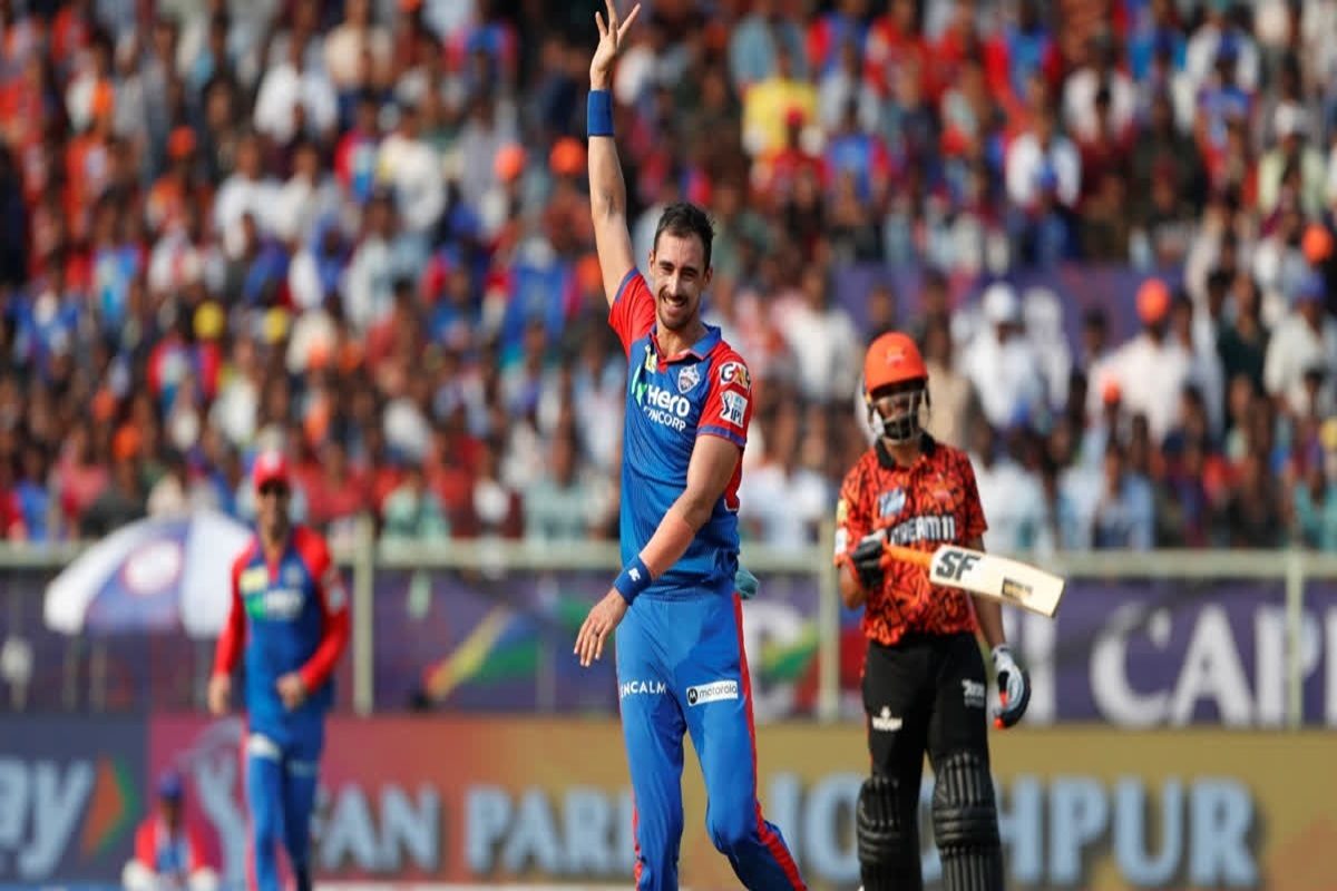 SRH vs DC: दिल्ली की लगातार दूसरी जीत, हैदराबाद हारा, स्टार्क की धारदार बॉलिंग