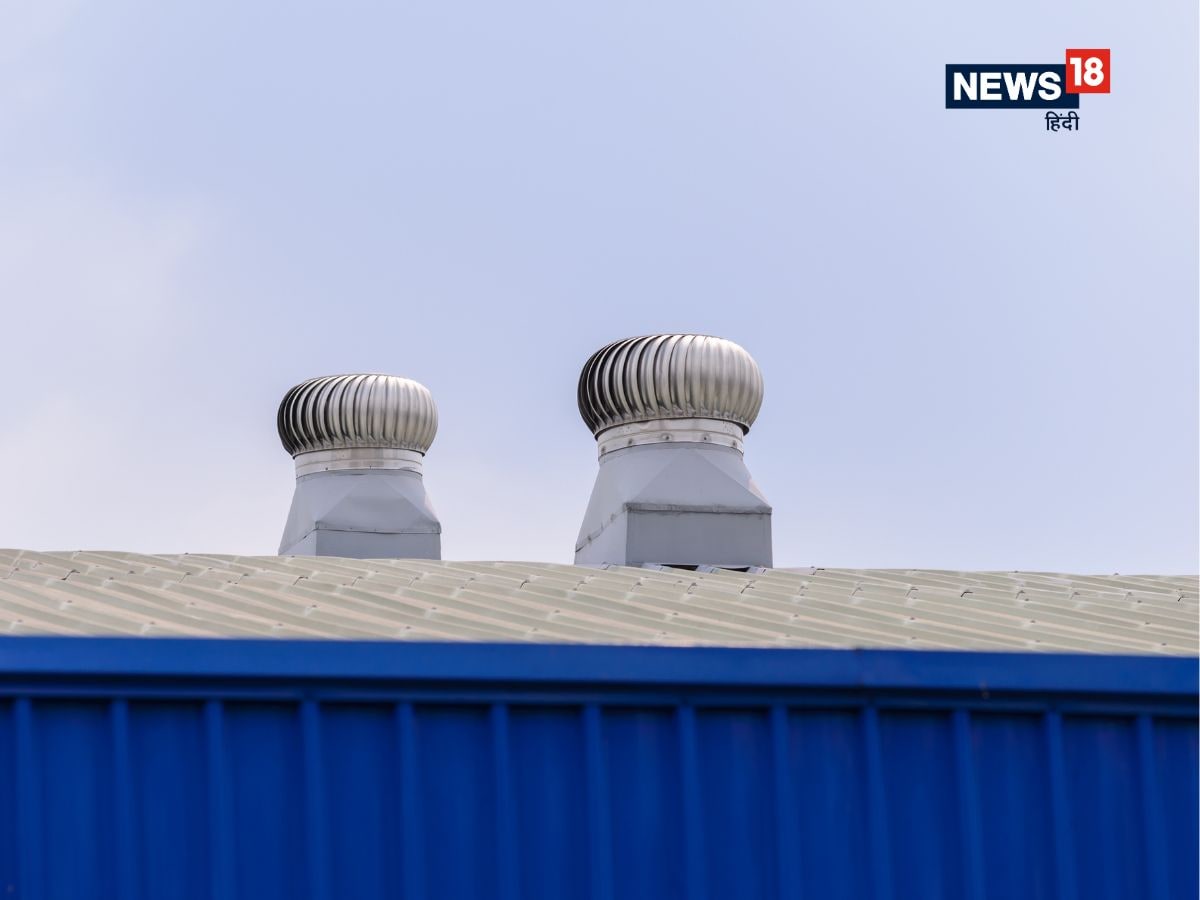 what is round spinning thing on factory roof