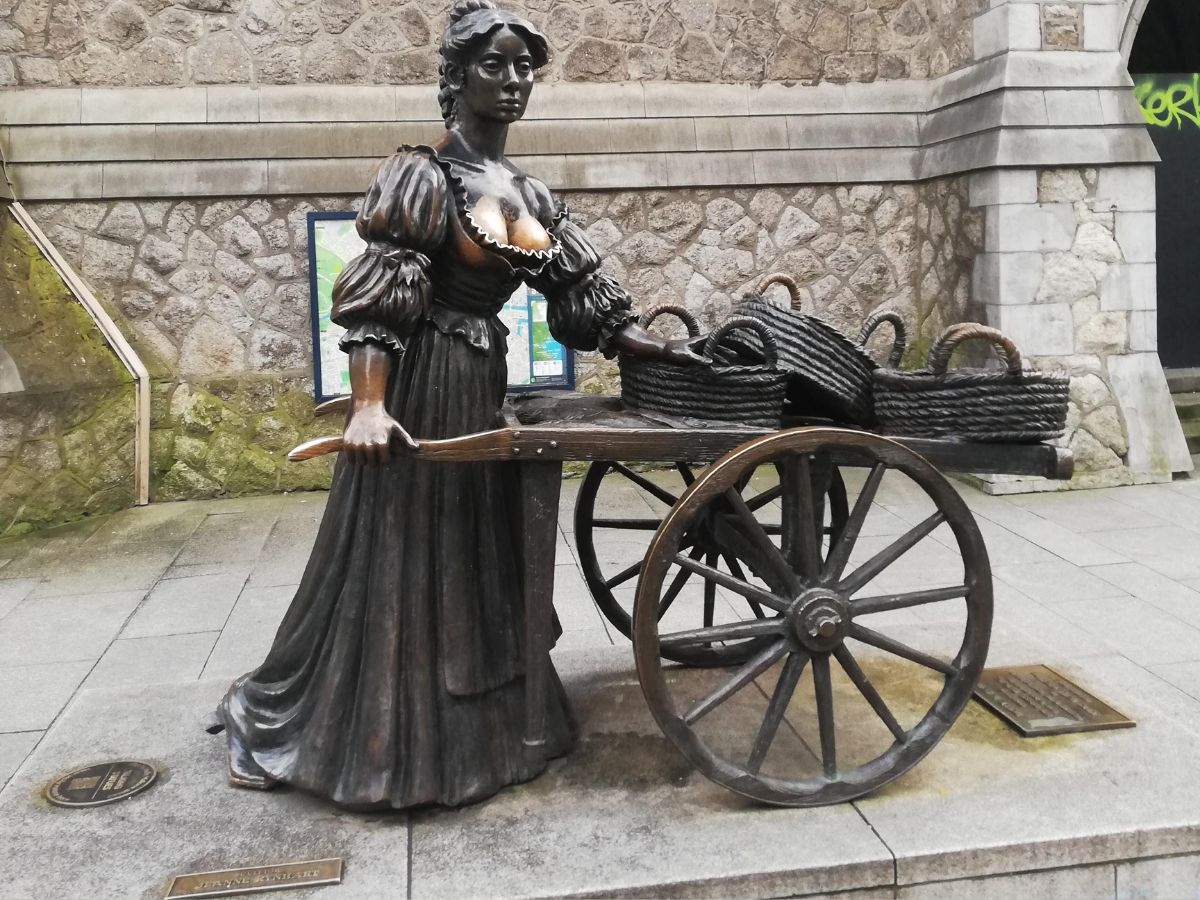 why-people-touch-Molly-Malone-statue-breast-1-2025-03-2677a8d49436b1fff0f037cec9a3504b The idol of a woman is built on the road, people do dirty acts, the condition of the effigy has come to stop!