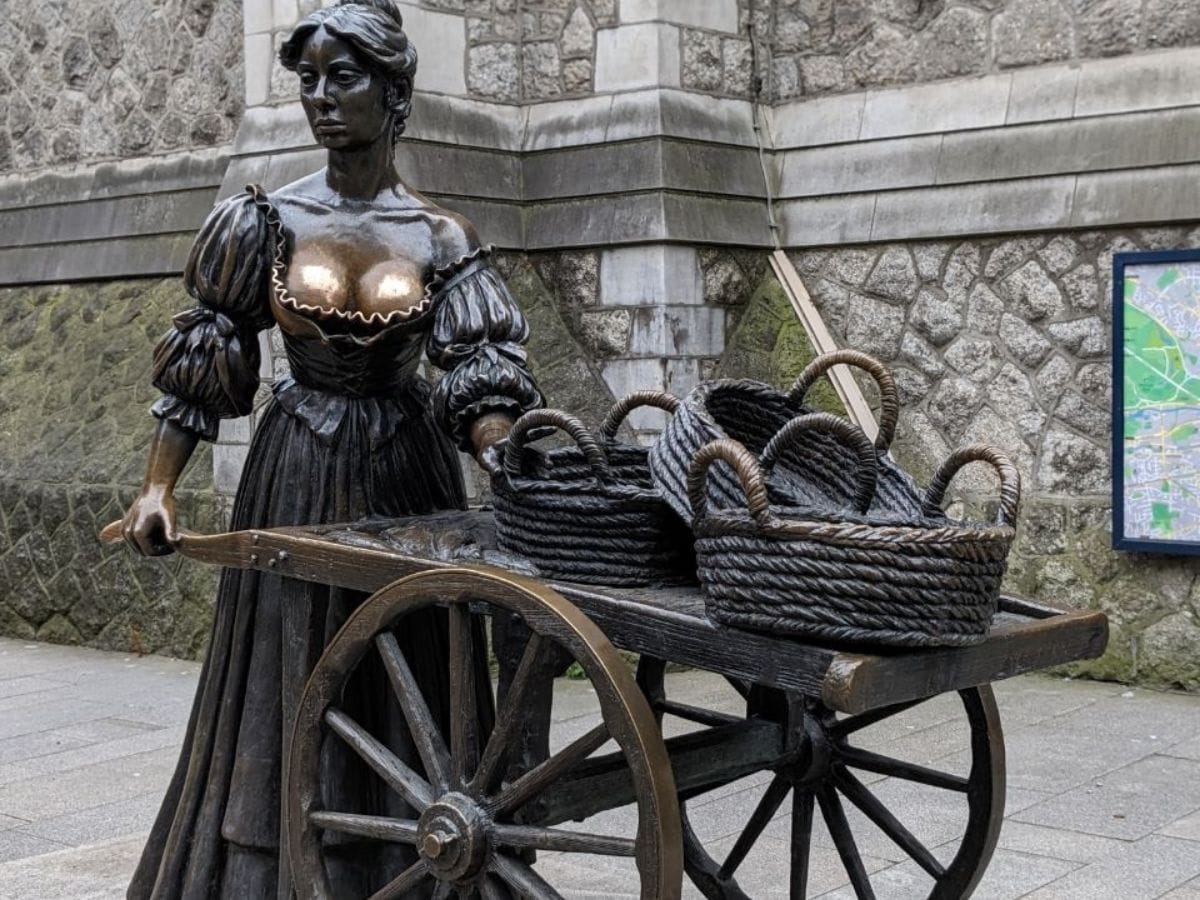 why-people-touch-Molly-Malone-statue-breast-2-2025-03-d262c1c46efcabd231ed62628717068b The idol of a woman is built on the road, people do dirty acts, the condition of the effigy has come to stop!
