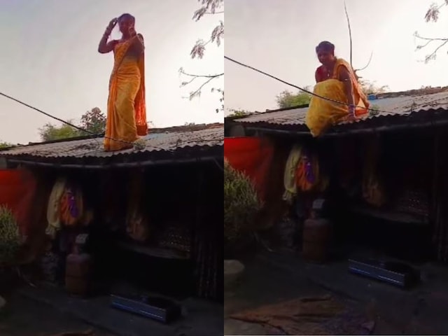 woman-dance-on-roof-fell-2025-03-3fca5324662add24fcc2c28f75f7a71b 'Have to laugh with great sorrow!' The woman started dancing on the roof of the house, then people were seen to see what happened!