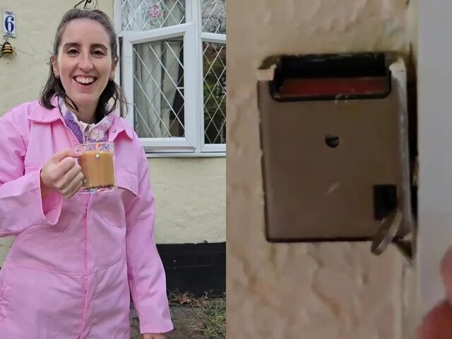 woman-found-weird-button-1-2025-03-75addd2604a1484efb77cb64e72d0e6a The woman bought a 100 -year -old house, the strange equipment in the rooms, the senses, and the senses flew away!