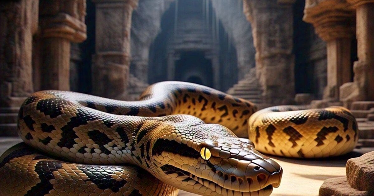 500 kg anaconda in the amazon rainforest records as the worlds largest ...