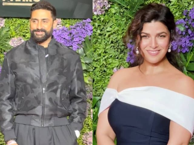 Abhishek-Nimrat made a stylish entry in Madock Party, video viral Abhishek-Nimrat made a stylish entry in Madock Party, video viral