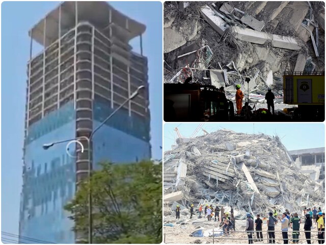म्यांमार भूकंप: बैंकॉक की 30 मंजिल बिल्डिंग से क्या लेकर भागे चीनी नागरिक?