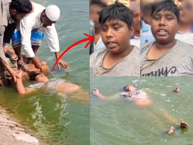 Boy-drowned-in-lake-Floating-body-in-water-Living-corpse-shock-Dead-body-came-alive-2025-04-375415be6a2b12df00bf1476518f8a17 The 'corpse' was seen floating in the water, people came running while running, the dead said as soon as they took out!