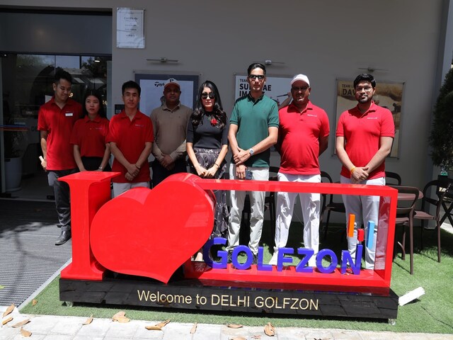 Grand opening of Delhi Golfazone, now world class training will be available in India too Grand opening of Delhi Golfazone, now world class training will be available in India too