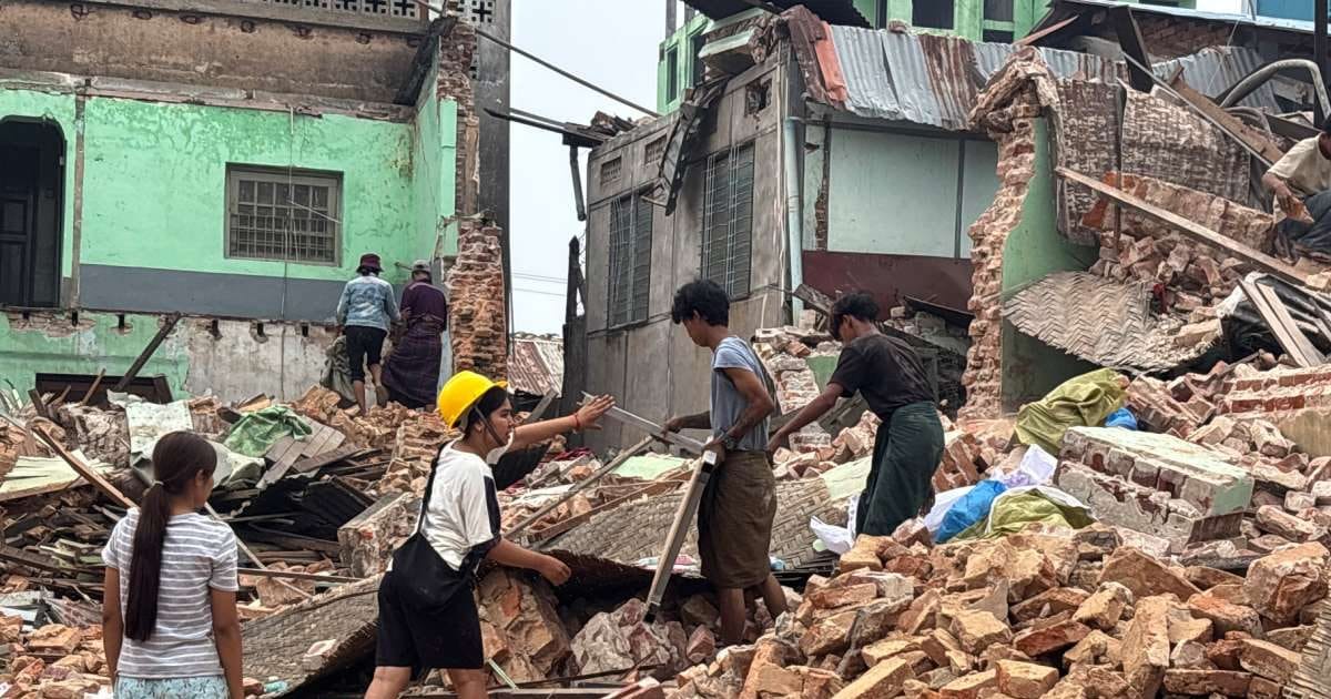 भारत के पड़ोस में सुबह-सुबह कांपी धरती, म्यांमार में आया जोरदार भूकंप, भागने लगे लोग