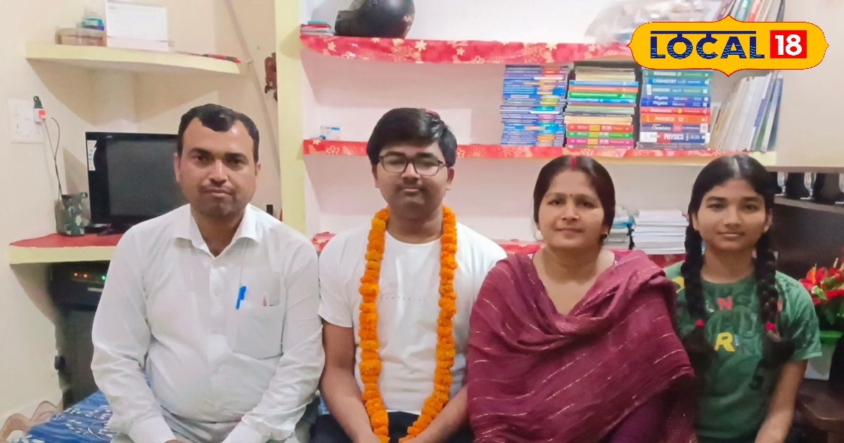 शिक्षक पिता के होनहार बेटे ने सेल्फ स्टडी के बदौलत JEE Mains में लहराया परचम, अब AI में बनाना चाहते हैं करियर!