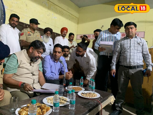 अधिकारी अंबाला गांव में रात भर रुके: ग्रामीणों की 32 समस्याएं