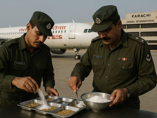खत्‍म होने को था फ्यूल, कराची में लैंड हुआ प्‍लेन, PAK ने खाने में दिया जहर