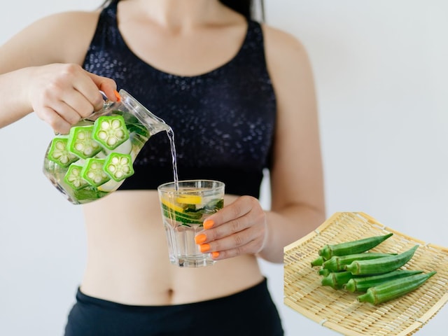 Okra, water and honey, life to life that will make the mind with the body pure