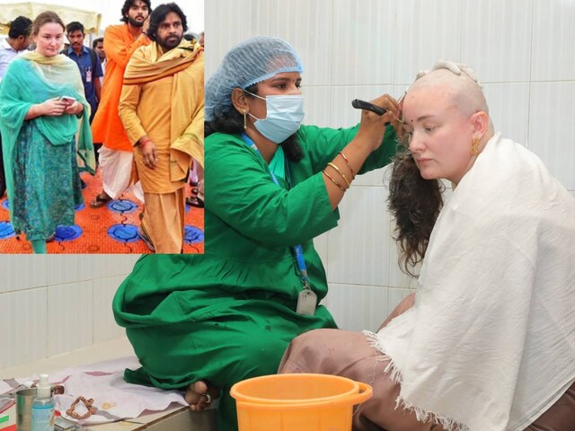 Pawan Kalyan's third wife gets Mundan, signed on non-Hindu manifesto