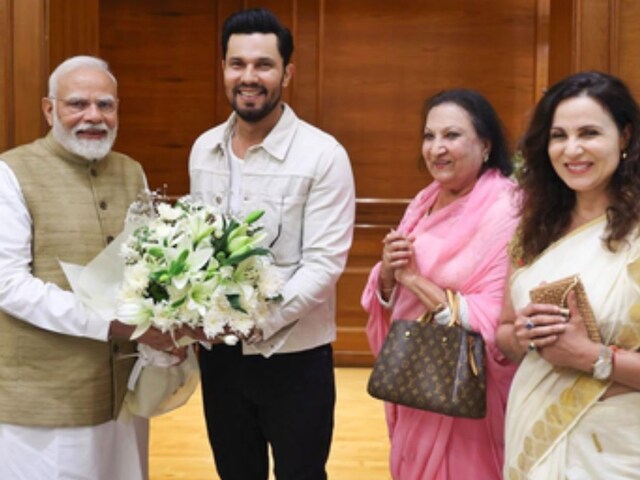 Randeep Hooda met PM and sister with mother and sister, special discussion on 'obesity'