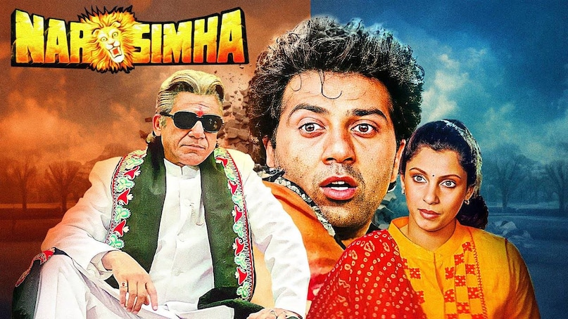 Sunny Deol Dimple Kapadia Narsimha Sunny Deol Dimple Kapadia Narsimha